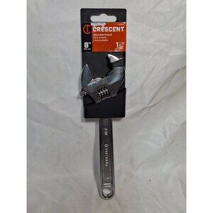 Crescent AC28VS Adjustable x 8" L Metric and SAE Adjustable Wrench Tool 1-Pk New